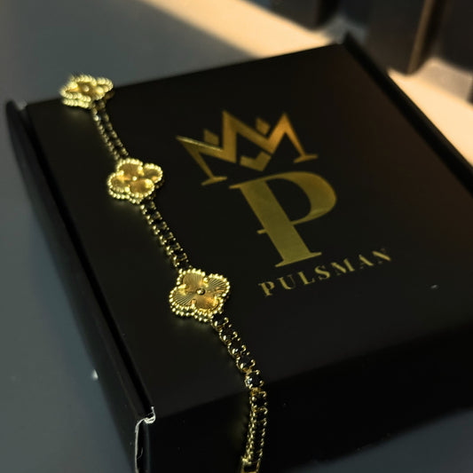 Pulsera VC Gold black daimons 18.5 Cm