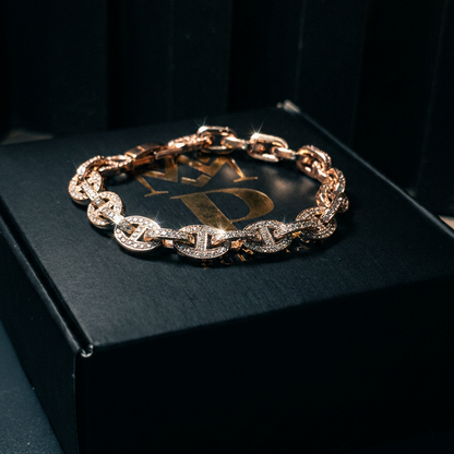 Pulsera GG ice rosa 18.5 Cm 10mm
