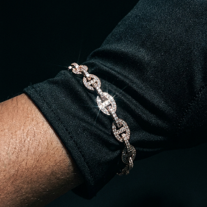 Pulsera GG ice rosa 18.5 Cm 10mm