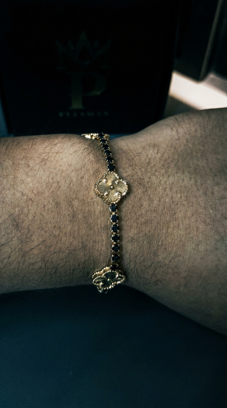 PULSERA VC DAIMONS- GREEN- BLACK- FULL