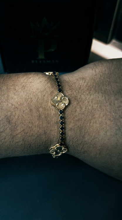PULSERA VC DAIMONS- GREEN- BLACK- FULL