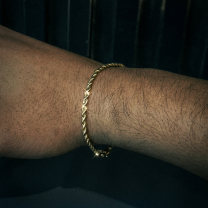 Pulsera lazo 3mm 19 cm