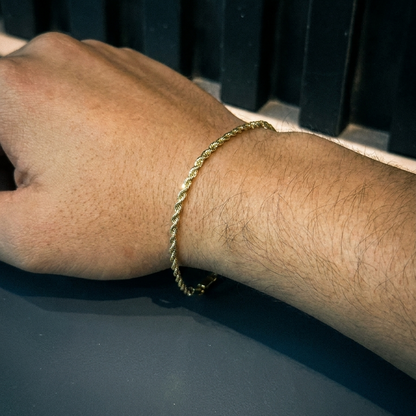 Pulsera lazo 3mm 19 cm