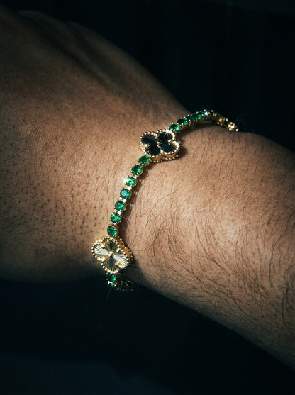 PULSERA VC DAIMONS- GREEN- BLACK- FULL