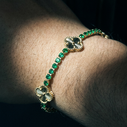 Pulsera V.C green daimos 18.5cm