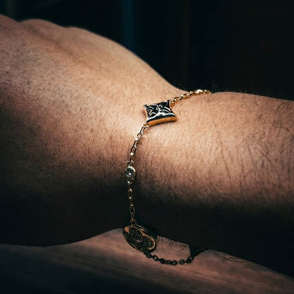 Pulsera LV Negra