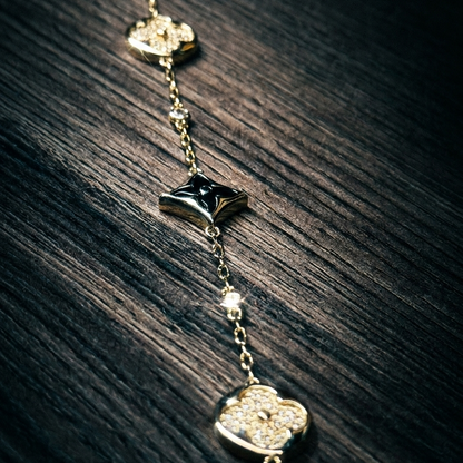 Pulsera LV Negra