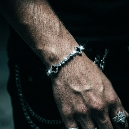 Pulsera v.c Infinity Diamonds Silver 18.5 cm
