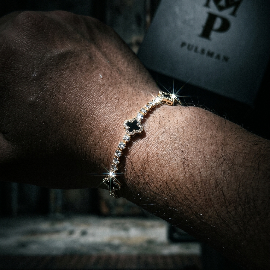 Pulsera v.c Infinity Diamonds rose gold 18.5 cm